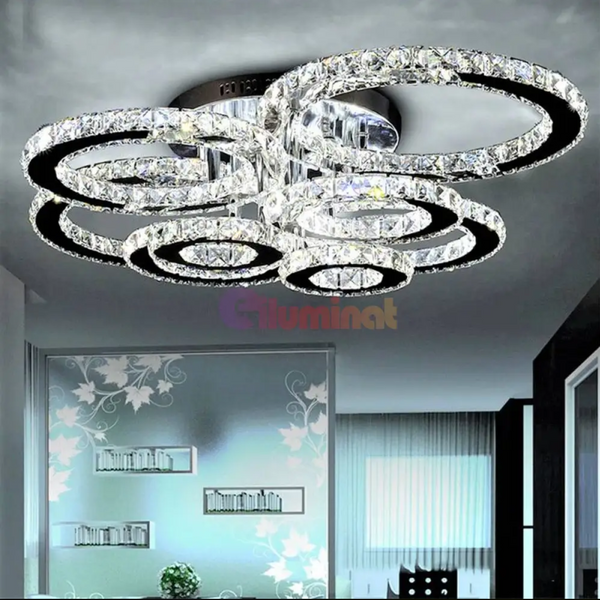 Lustre LED cu Cristale