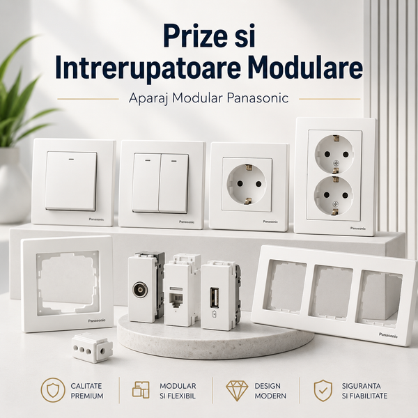 Prize si Intrerupatoare Modulare