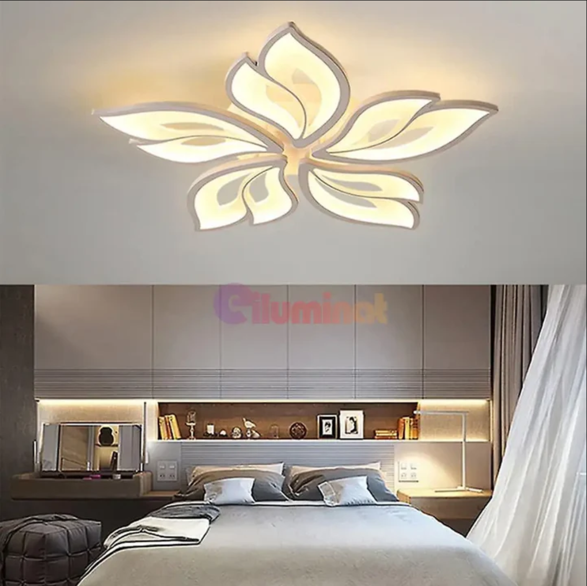 Lustre LED Florale