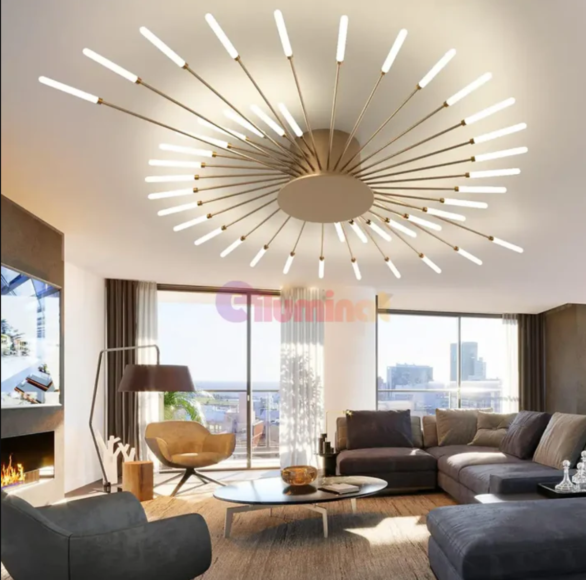 Lustre LED Living