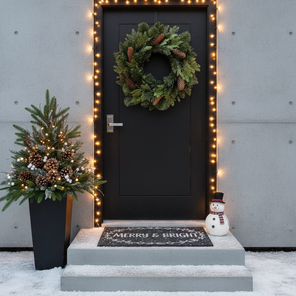 Coronita Artificiala De Craciun pentru Usa Starfell