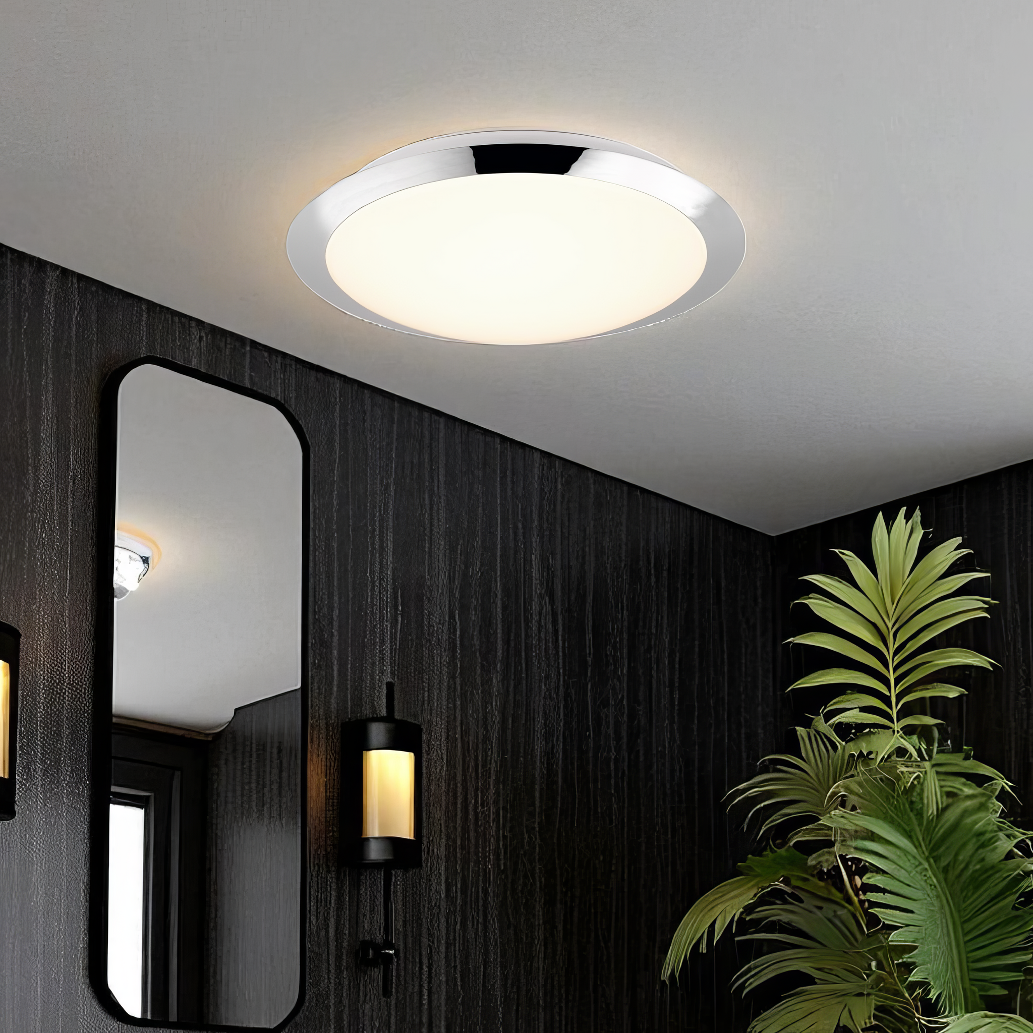 Lustra LED UMBERTO Crom CHROME / 29CM Lighting Fixtures