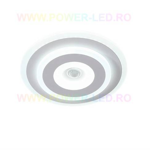 Lustra Led 24W Rotunda Cu Senzor Miscare Echivalent 150W Lighting Fixtures