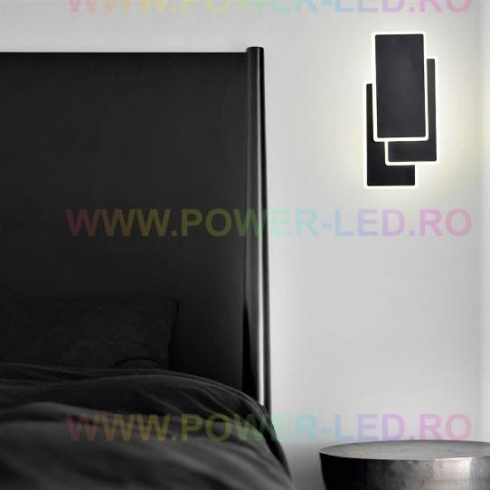 Aplica Led 54W Lucius Black Wall Light Fixtures