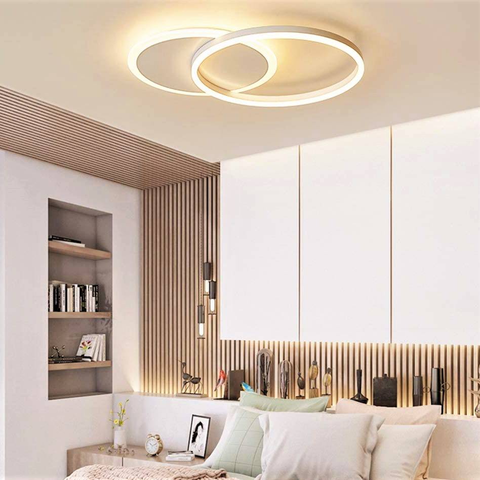 Lustra Led 74W One Circle Design Telecomanda Echivalent 300W Lighting Fixtures