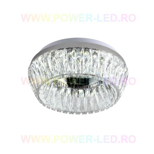 Lustra Led 144W Lora Cristal Telecomanda Chandeliers Crystal