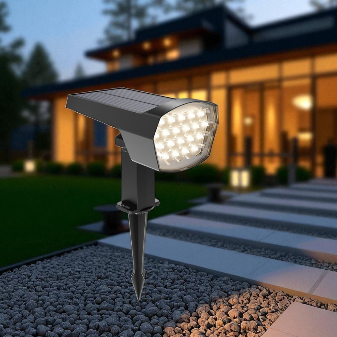 Stalp LED Gradina cu Incarcare Solara 12W STALPISOR ORNAMENTAL SOLAR / NEAGRA SOLAR LIGHT