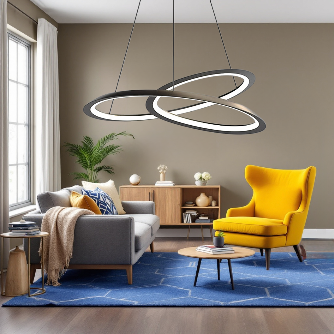 Lustra LED Suspendata Luméa NEAGRA / SUSPENDATE Lighting Fixtures