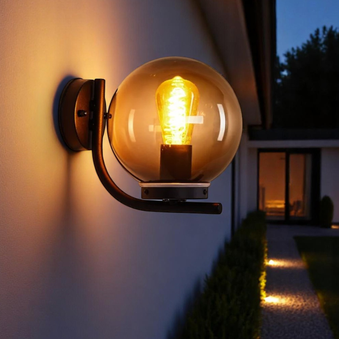 Aplica TAVERNA 1xE27 IP44 99586 APLICA PERETE / NEAGRA Lighting Fixtures