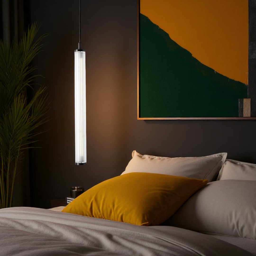 Pendul LED Black Sticla Stilo NEAGRA / NORDIC Lighting Fixtures