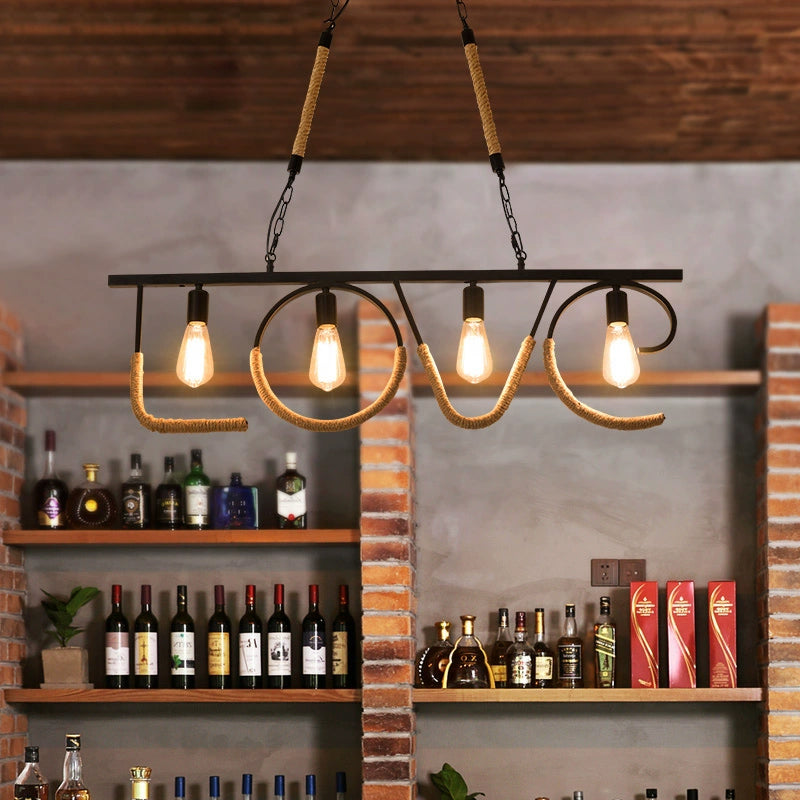 Lustra Derva Vintage Love 100CM 100CM / VINTAGE SI RETRO DESIGN Lighting Fixtures