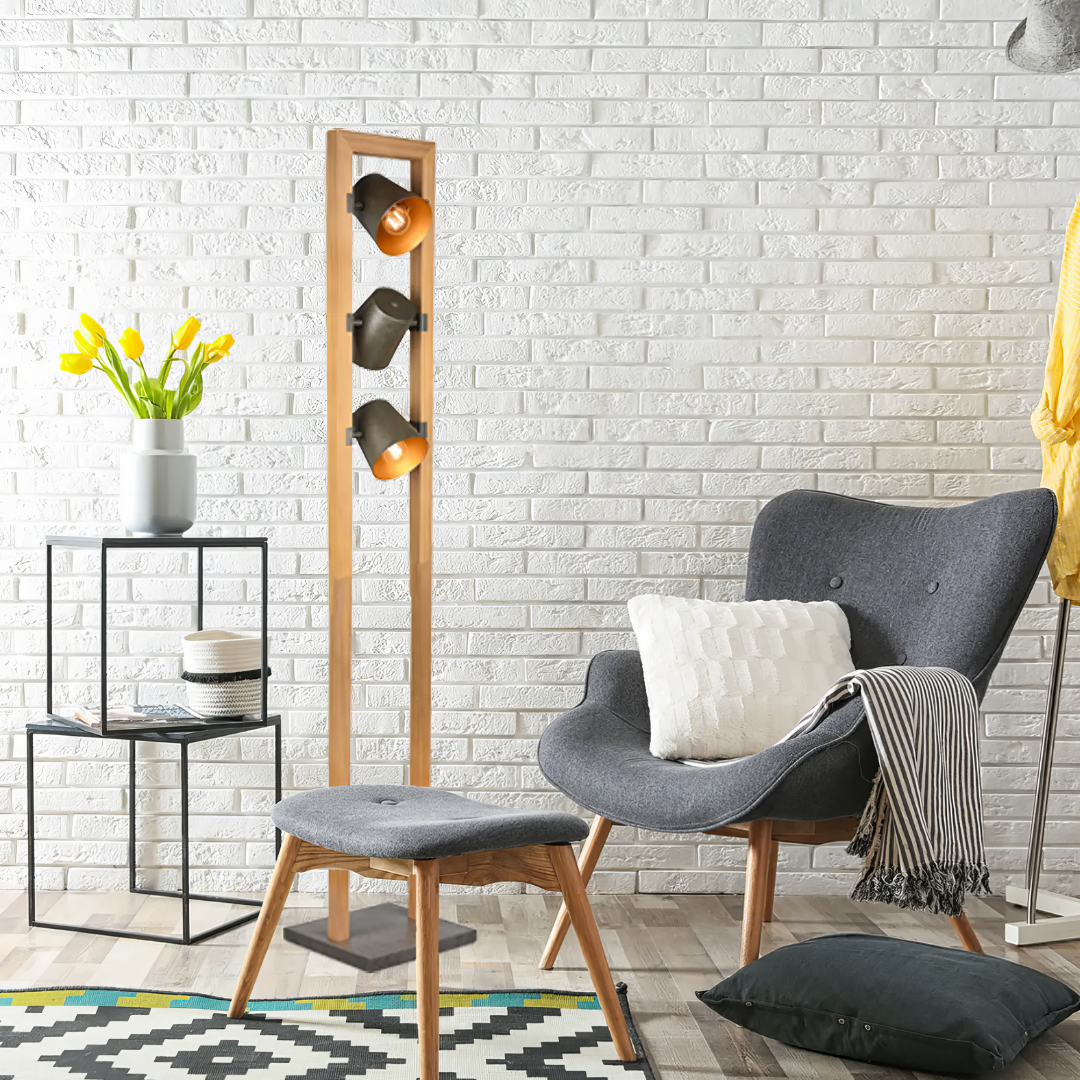 Lampadar 3x E14 Lyssé 25W floorlamp