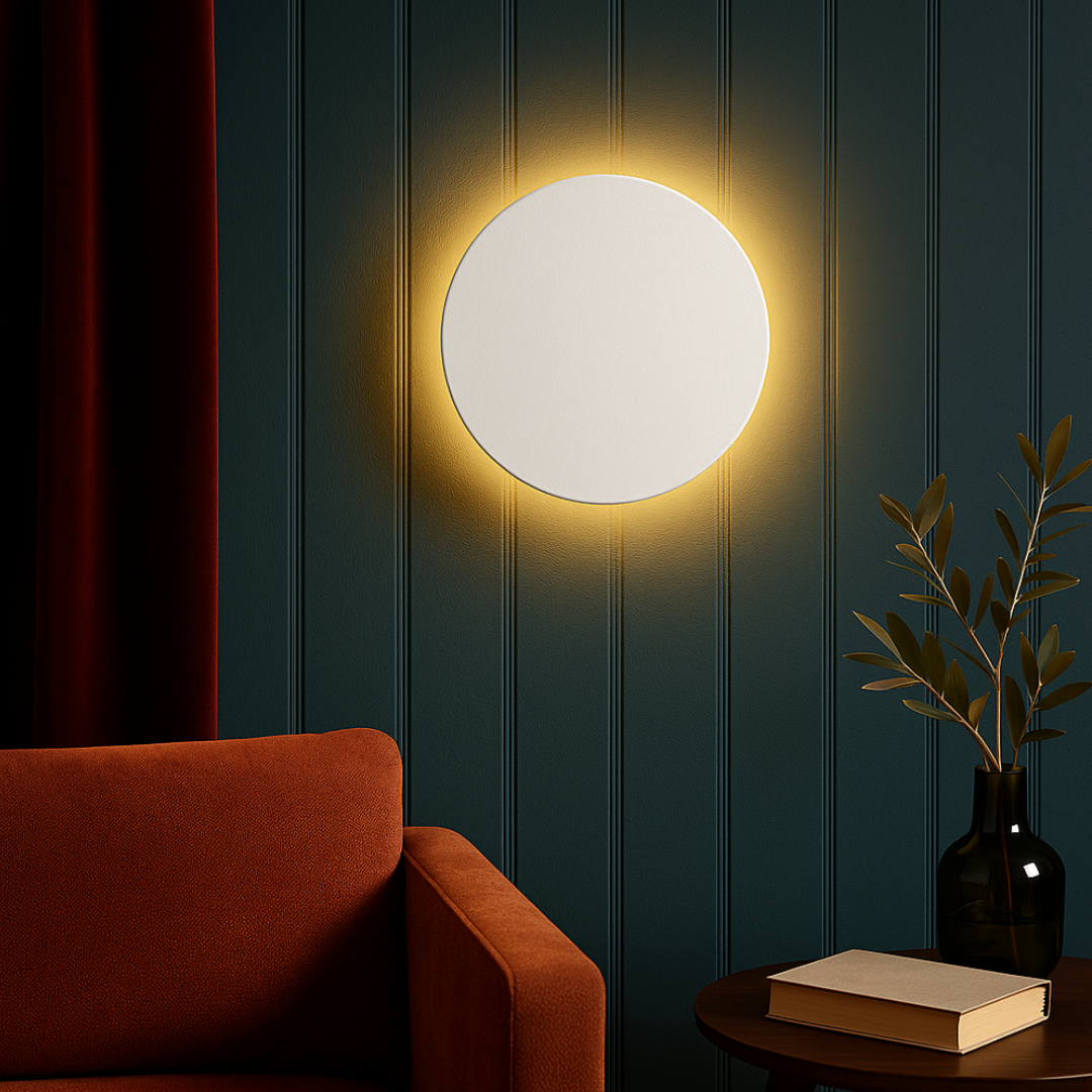 Aplica LED Interior PALERMO White ALBA / 12CM Wall Light Fixtures