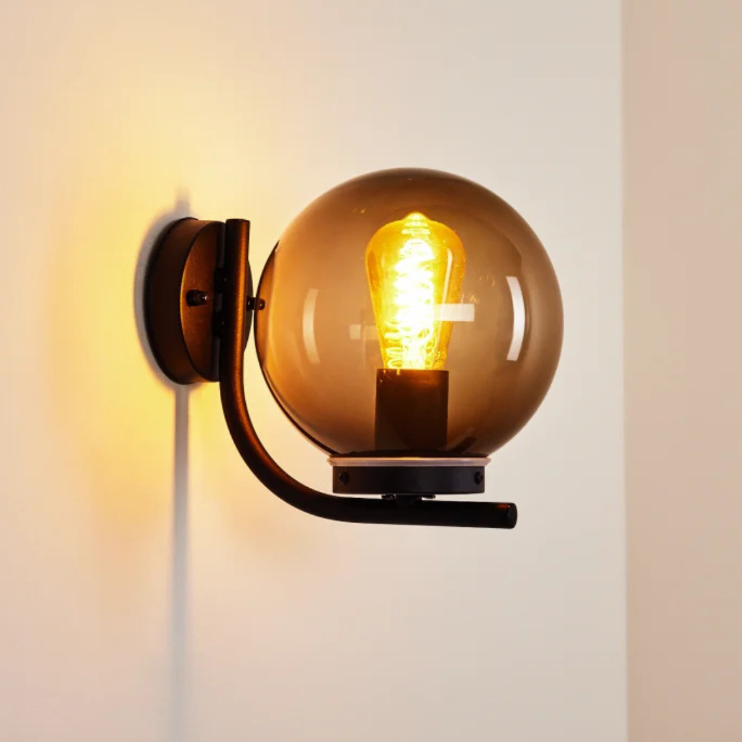 Aplica TAVERNA 1xE27 IP44 99586 APLICA PERETE / NEAGRA Lighting Fixtures