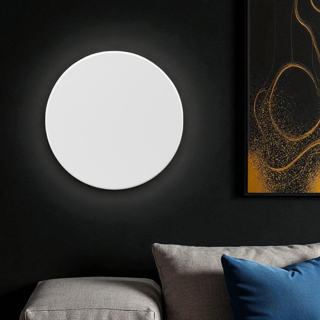 Aplica LED Interior PALERMO White ALBA / 12CM Wall Light Fixtures