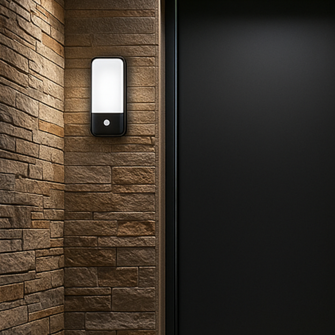 Aplica LED Exterior 20W cu Senzor BG38-00402 APLICA PERETE / NEAGRA Lighting Fixtures