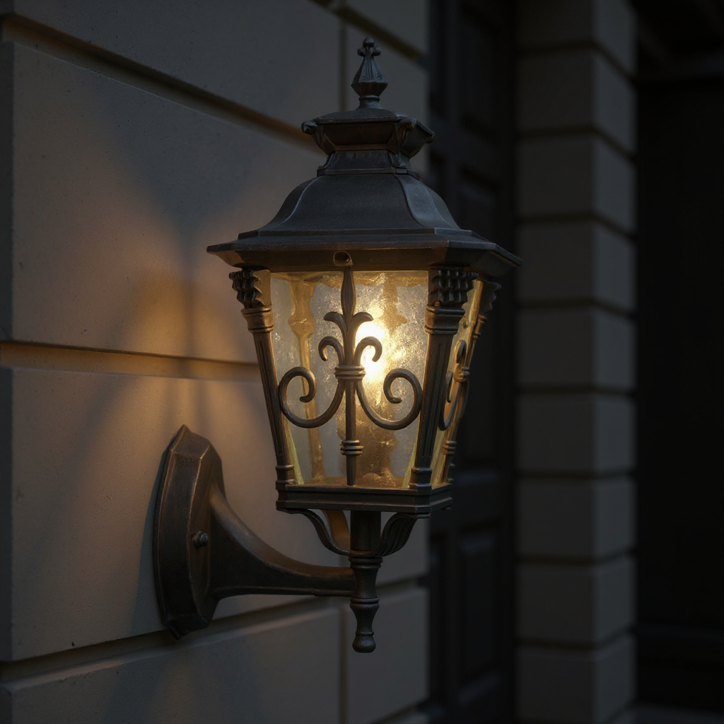 Aplica Exterior Tip Felinar DALX Black 40CM