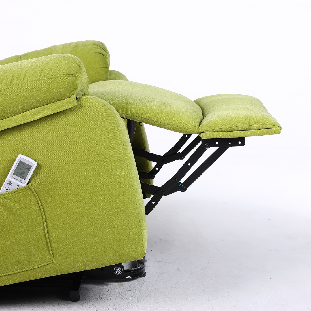 Fotoliu cu Masaj și Încălzire Recliner Electric Verde FOTOLIU CU MASAJ/RECLINER/INCALZIRE / VERDE Chairs