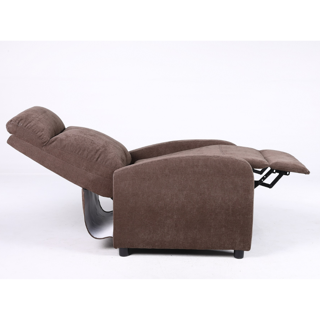 Fotoliu Recliner Stofa Maro
