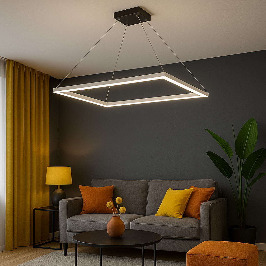 Lustra LED Suspendata White GlowPanel ALBA / SUSPENDATE / 40CM Lighting Fixtures