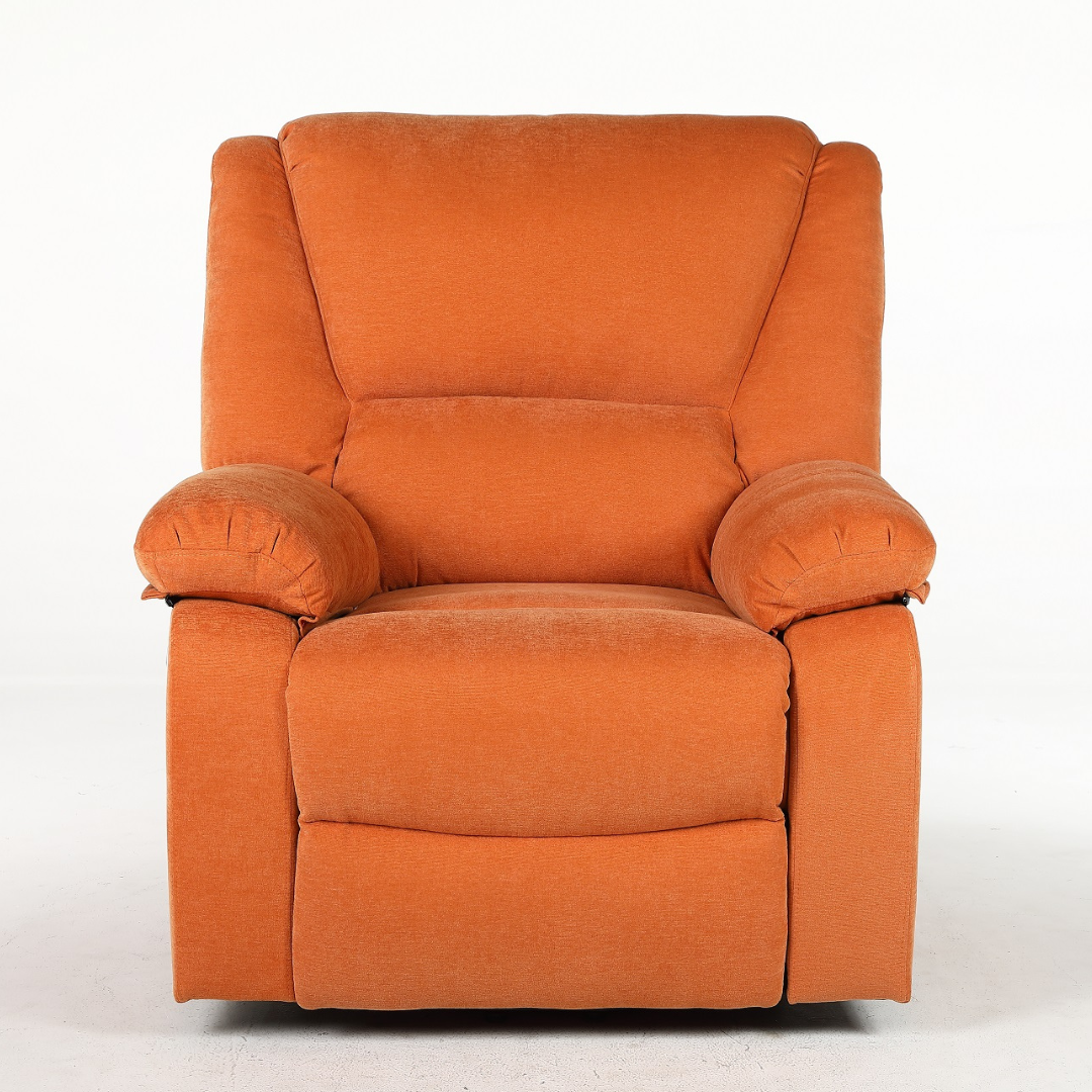 Fotoliu cu Masaj și Încălzire Recliner Electric Portocaliu FOTOLIU CU MASAJ/RECLINER/INCALZIRE / Portocaliu Chairs