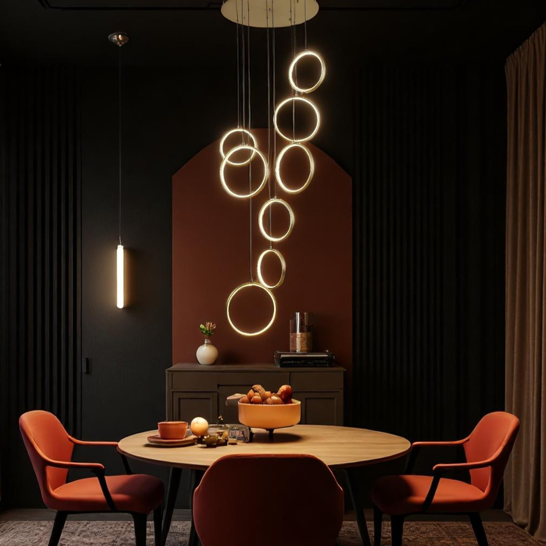 Lustra LED Suspendata GOLD Lightman AURIE Chandeliers Crystal