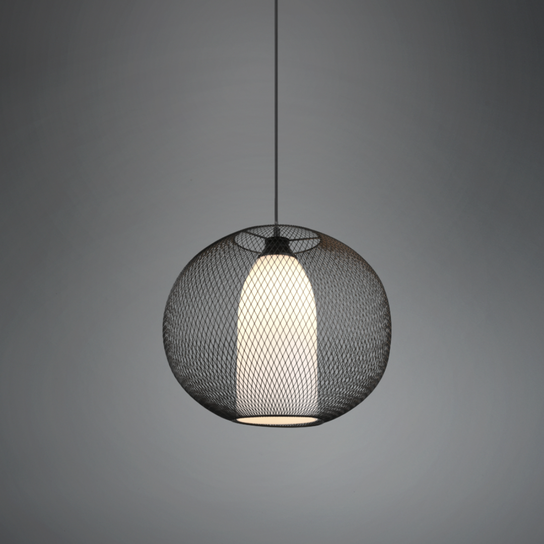 Lustra 1xE27 NovaField Suspendata 60W NEAGRA / SUSPENDATE Lighting Fixtures