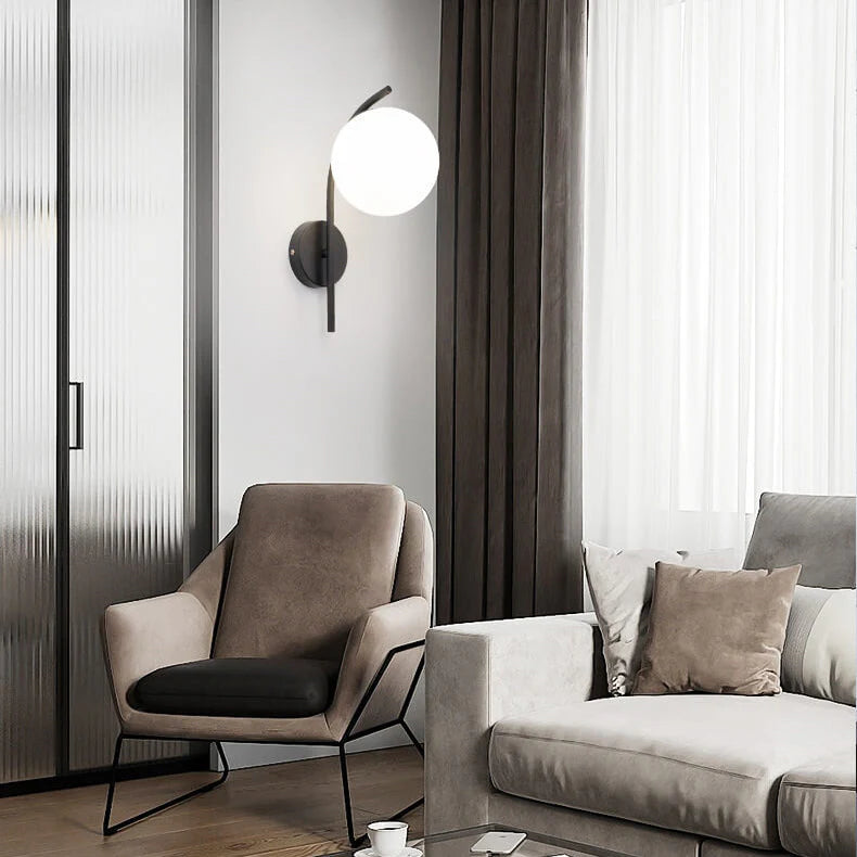 Aplica Abajur Mat Mattias Black