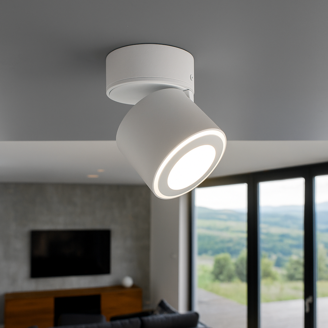 Spot LED White TAURUS SPOT LED APLICAT / ALBA led ceiling light
