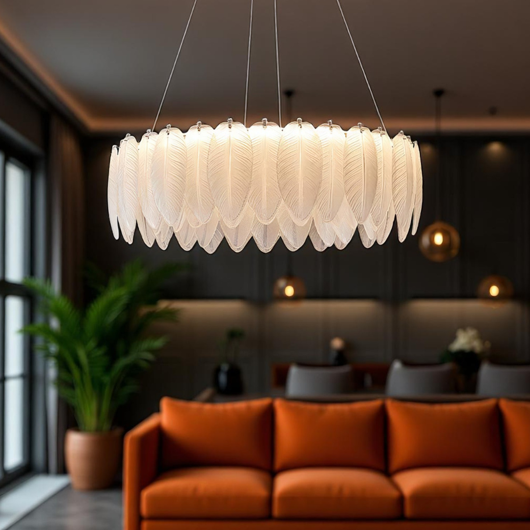 Lustra Suspendata 50CM Meili Chrome CHROME Chandeliers