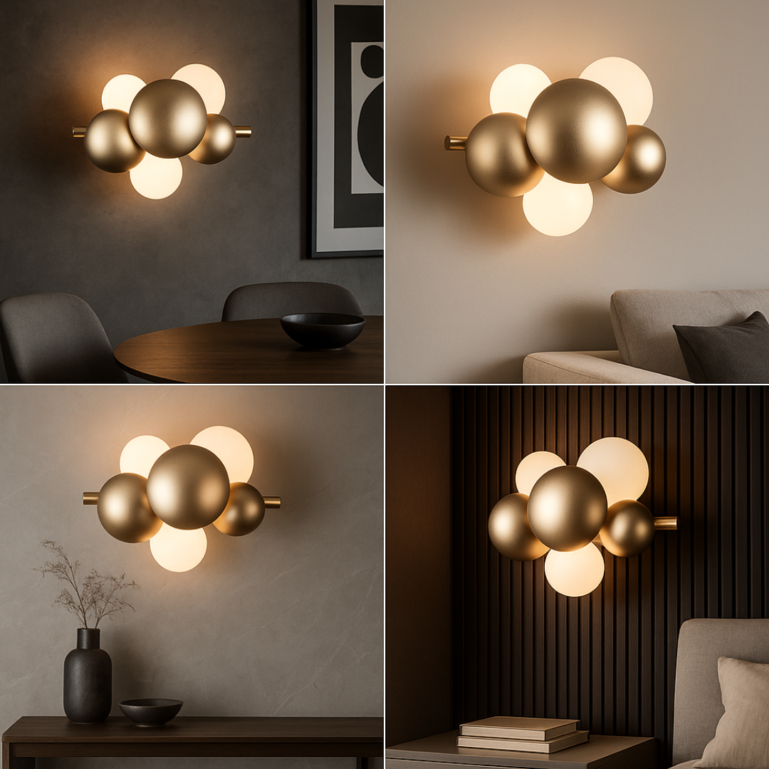 Aplica BUBBLE 3XG9 AURIE / LUXURY Wall Light Fixtures