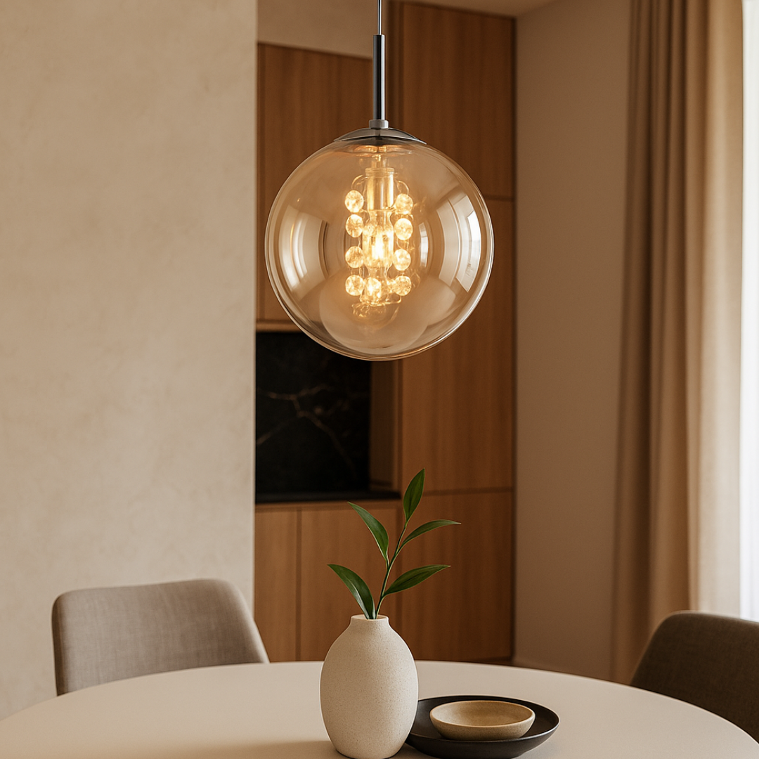 Pendul Abajur 1xG9 Chrome Chrome / SUSPENDATE