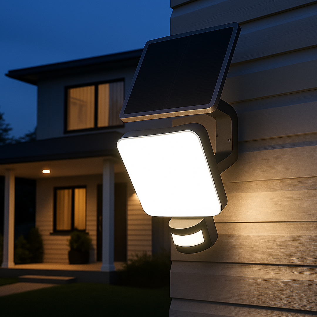 Aplica LED Exterior cu Panou Solar si Senzor APLICA SOLARA / ALBA Wall Light Fixtures
