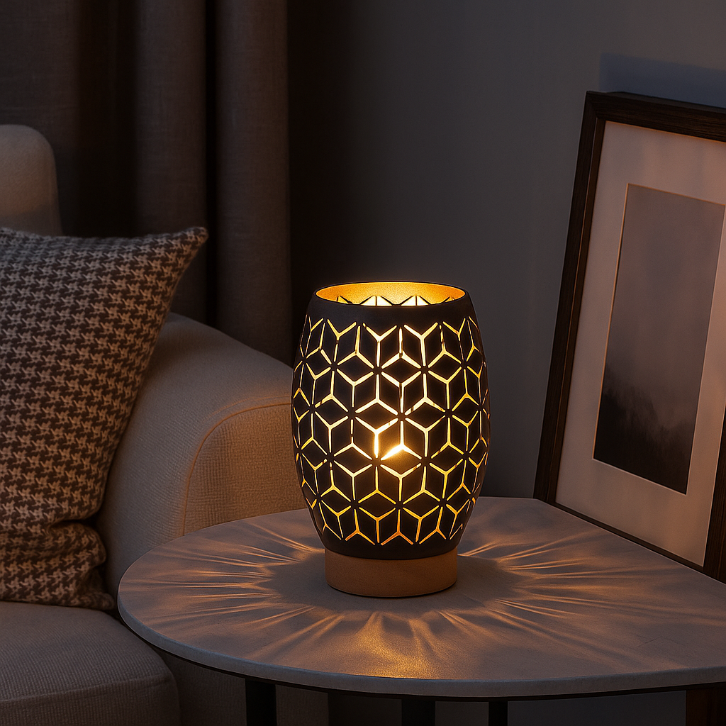 Veioza BIDAR 1xE27 Neagra