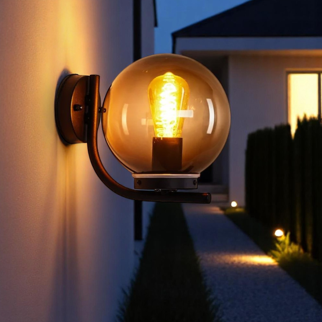 Aplica TAVERNA 1xE27 IP44 99586 APLICA PERETE / NEAGRA Lighting Fixtures