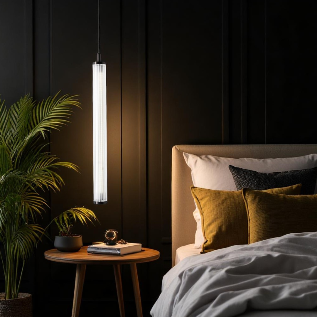 Pendul LED Black Sticla Stilo NEAGRA / NORDIC Lighting Fixtures