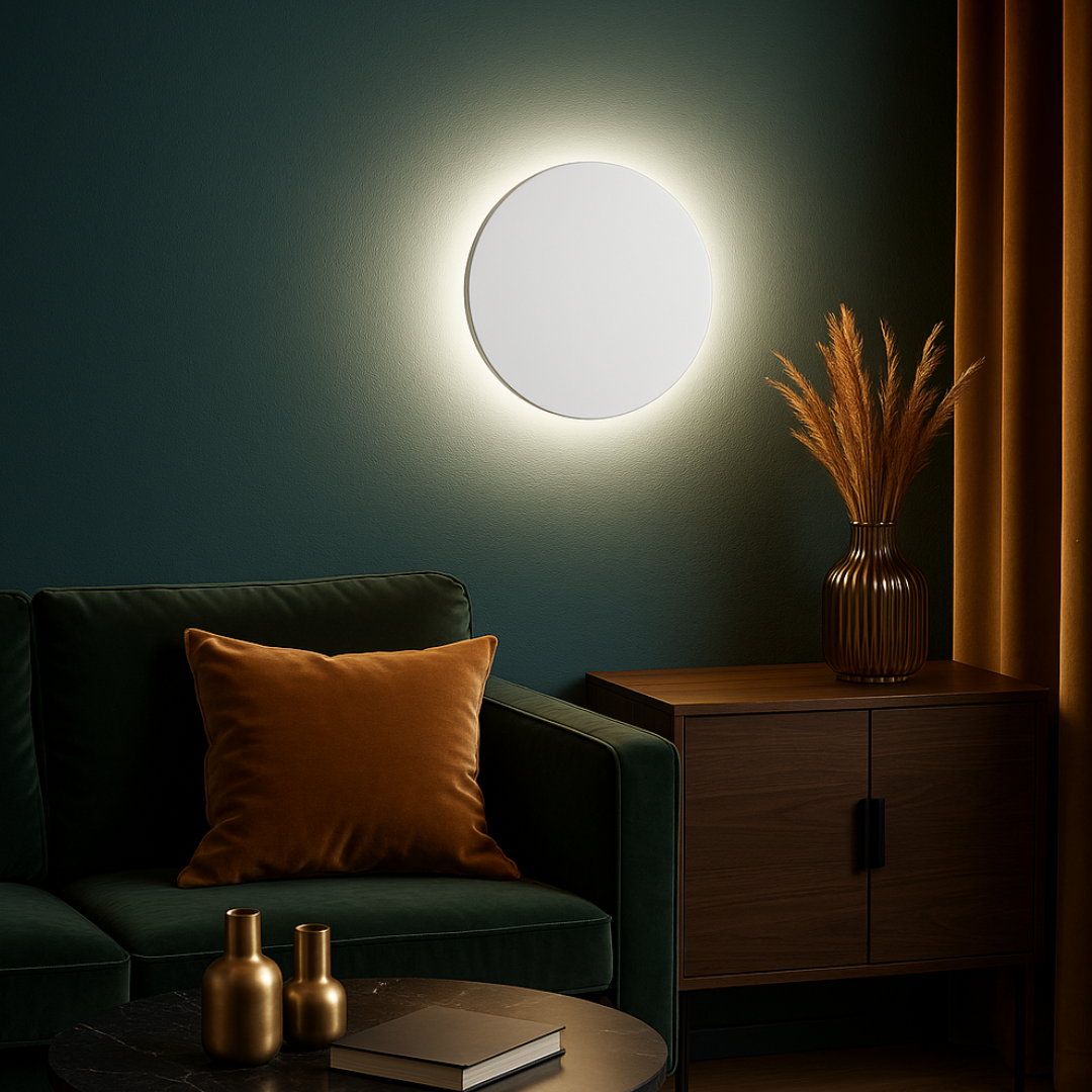 Aplica LED Interior PALERMO White ALBA / 12CM Wall Light Fixtures