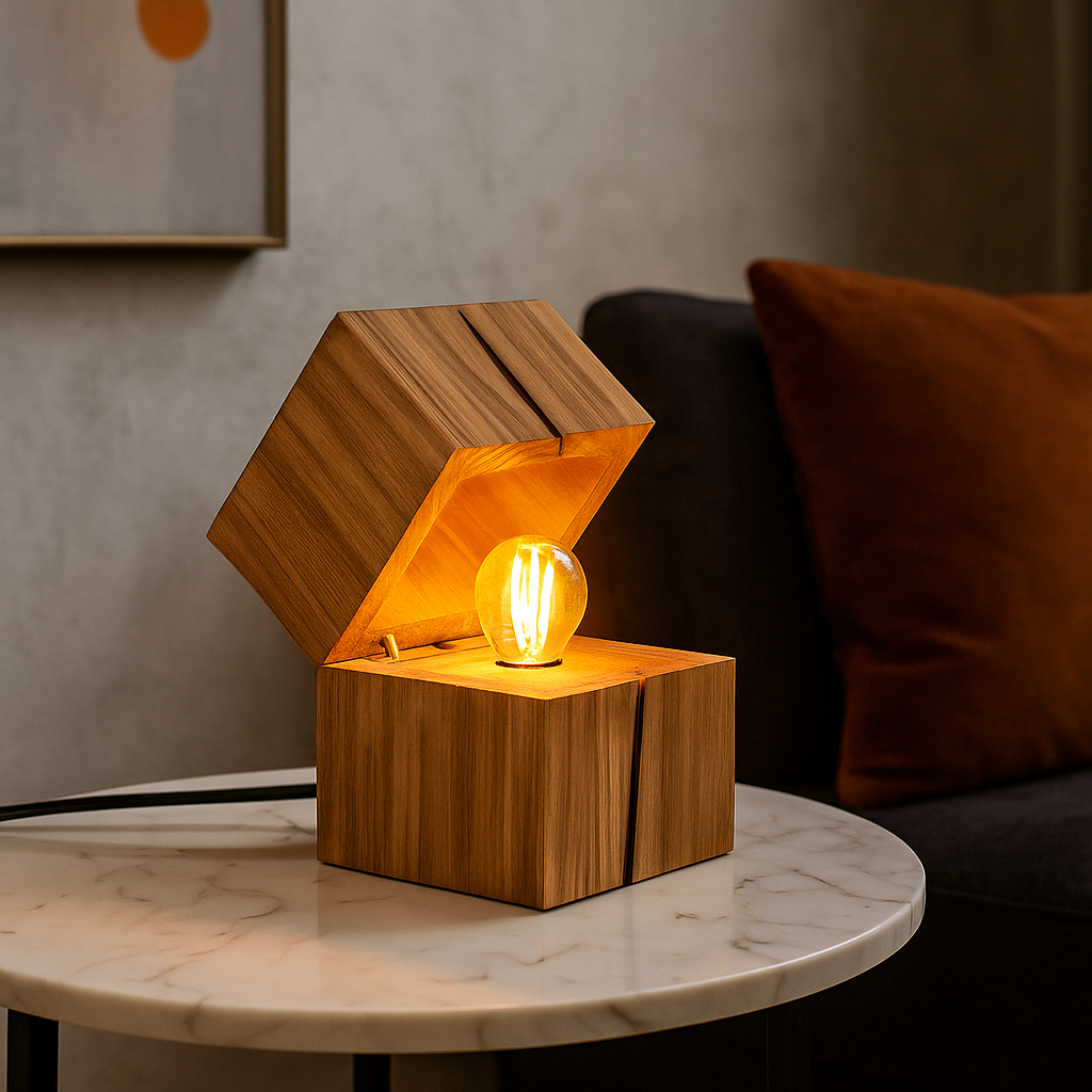 Veioza TREASURE 1x E14 Finisaj Natural