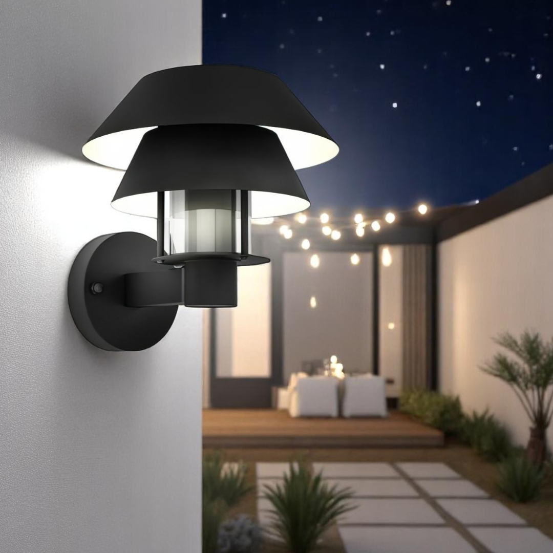 Aplica Exterior CHIAPPERA 1xE27 IP44 900287 APLICA PERETE / NEAGRA Lighting Fixtures