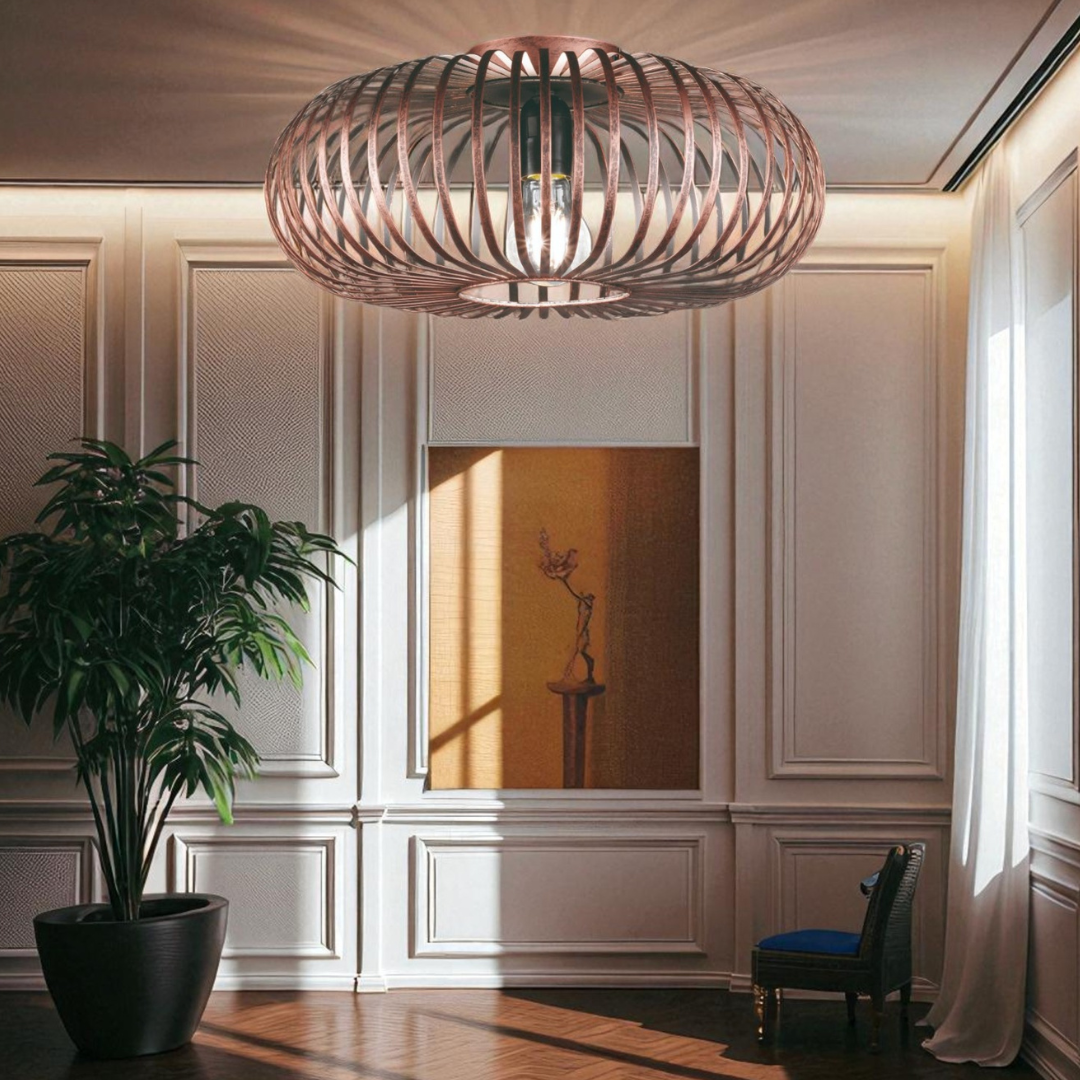 Lustra Cupru 1xE27 JOHANN CUPRU / VINTAGE SI RETRO DESIGN Lighting Fixtures