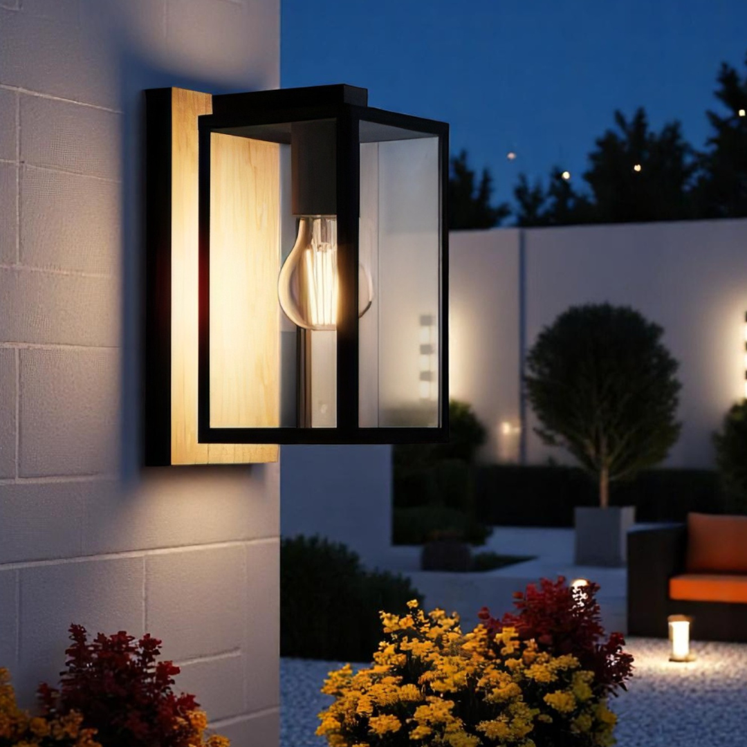 Aplica Exterior BUDRONE 1xE27 IP44 900289 APLICA PERETE / NEAGRA Lighting Fixtures