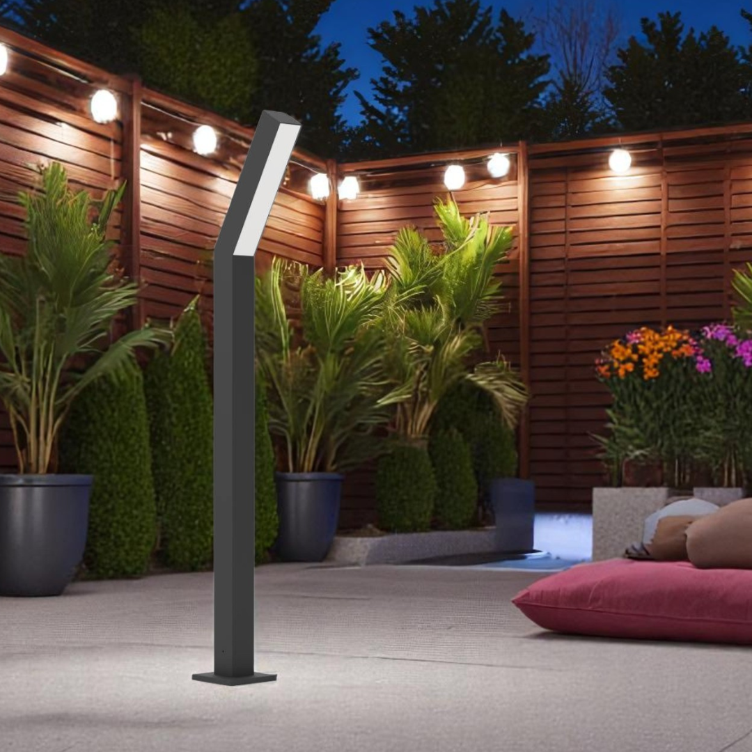 Slalp LED 790mm Ornamental 2X4.5W IP44 900993 NEAGRA / STALP ORNAMENTAL / ALB CALD EXTERIOR LAMP