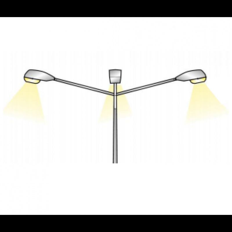 Brat Cvadruplu Pentru Corp Stradal 4X100Cm Street Light Pole