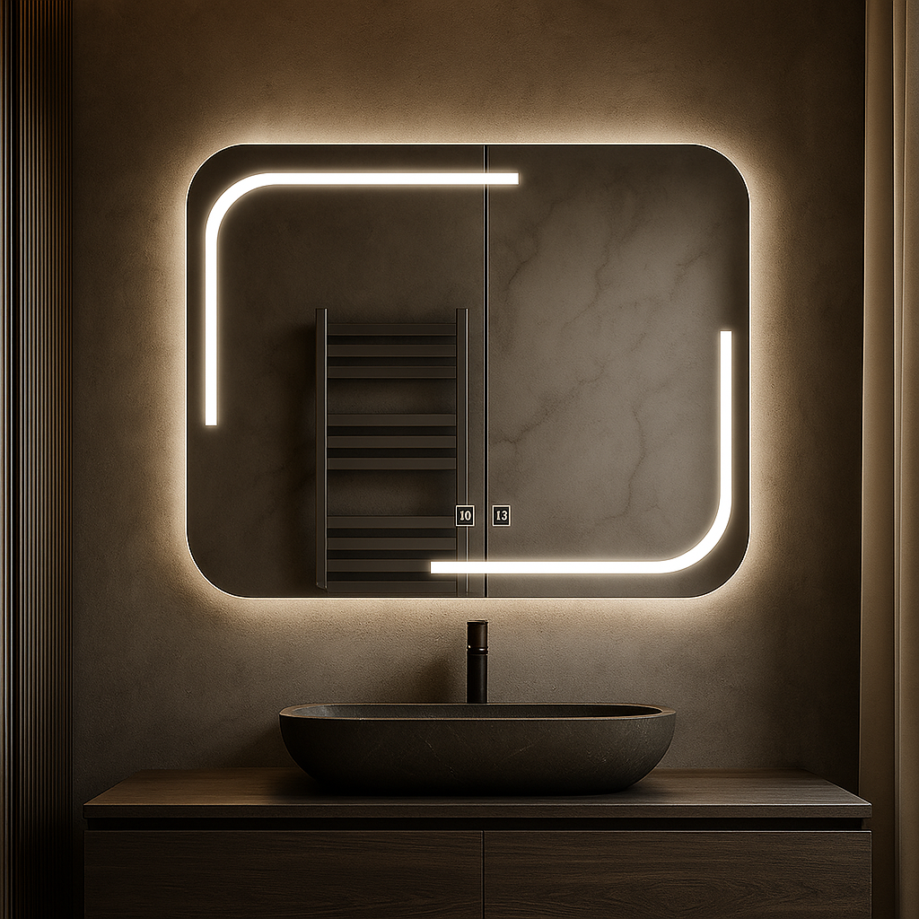 Oglinda LED Zaur 80x60cm Lumina Rece si Dezaburire LED MIRROR