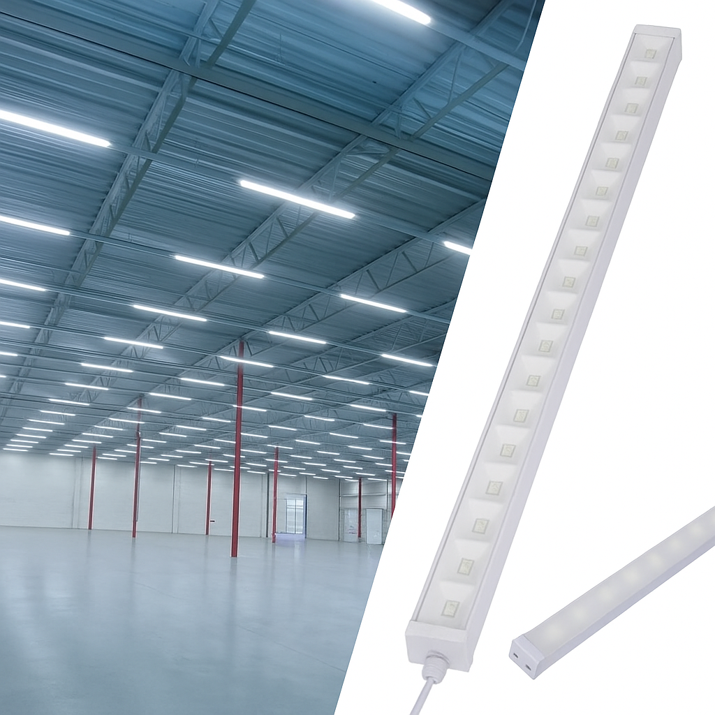 Corp de Iluminat Neon cu LED Nolux IP65 25W Lumina Rece LINIAR LED LIGHT