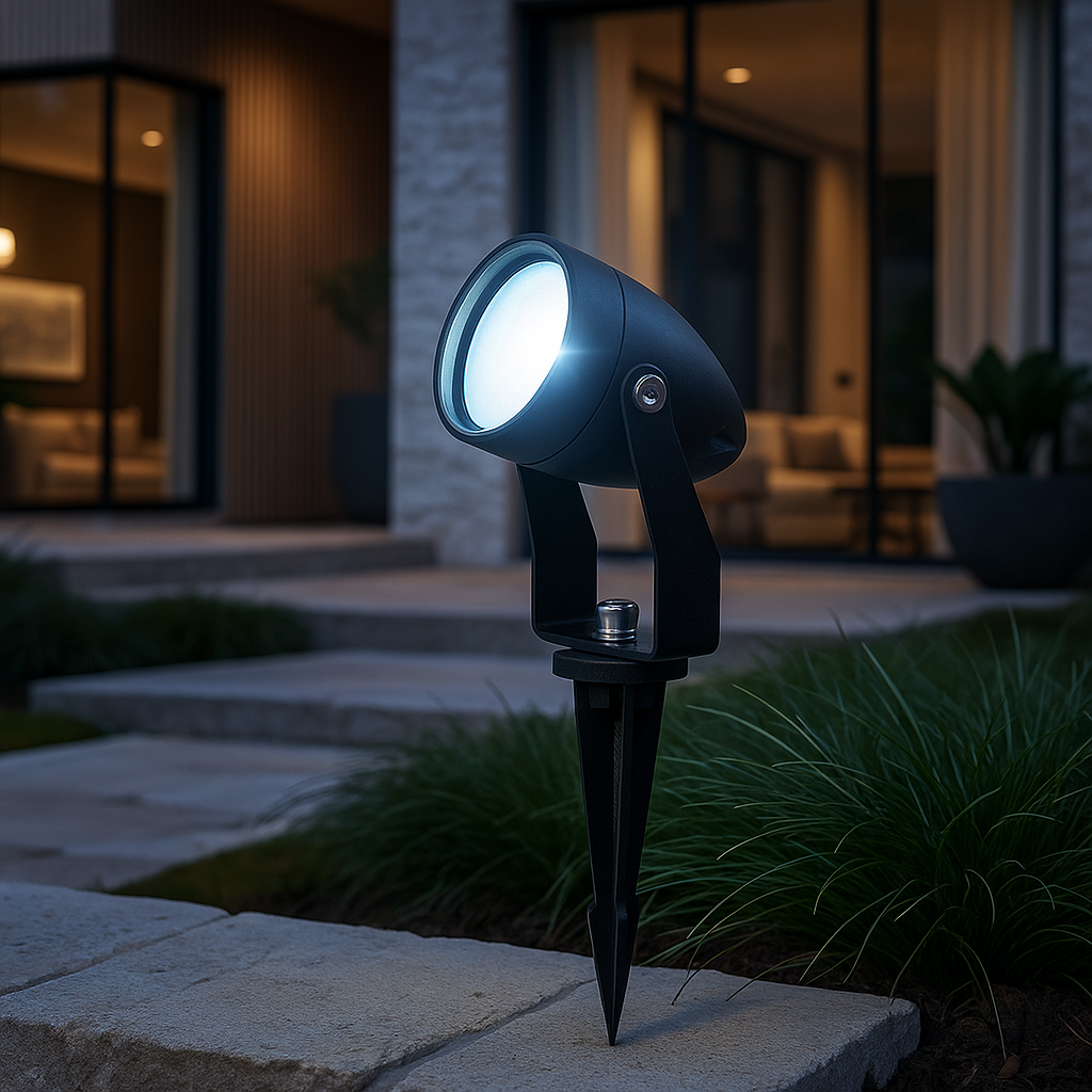 Spot LED Gradina KOLVI 15W Lumina Rece Negru EXTERIOR LAMP