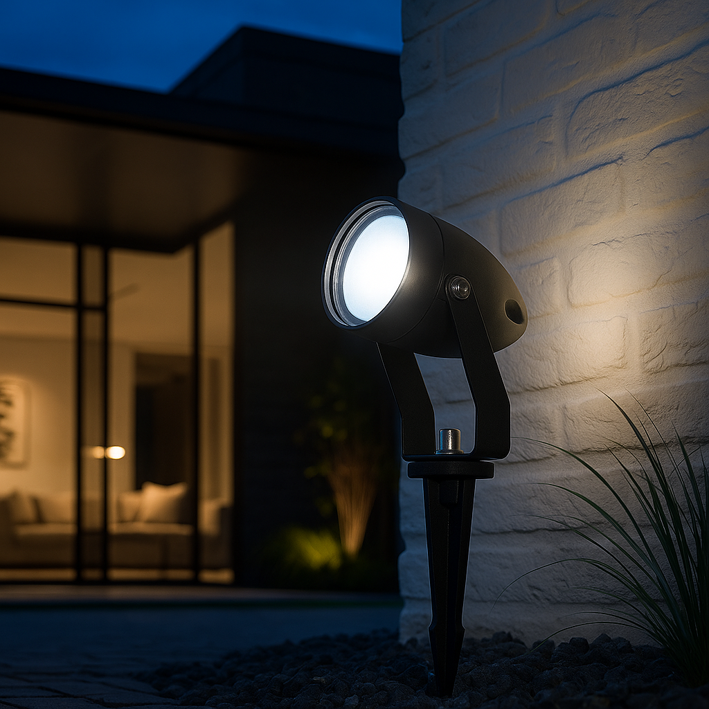 Spot LED Gradina KOLVI 5W Lumina Rece Negru EXTERIOR LAMP