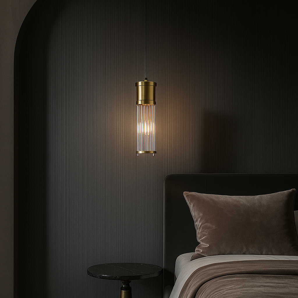 Pendul LEXA 1xE14 Gold