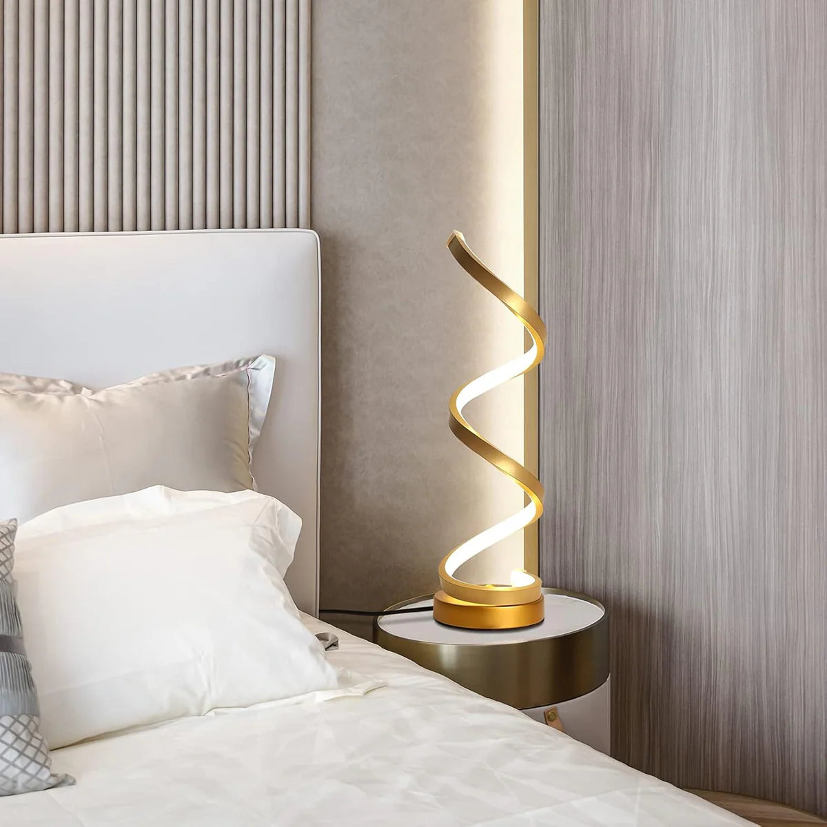 Veioza LED 38W Wave Aurie