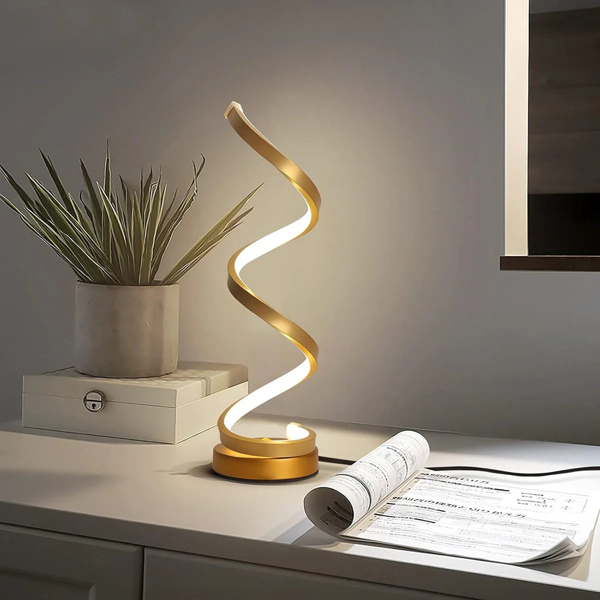 Veioza LED 38W Wave Aurie